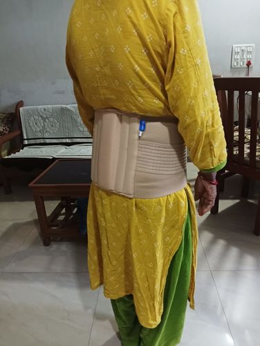 Customer photo review of Sacro Lumbar Belt (Mild Support) | Provides Support to Lower Back | Corrects Posture & Relieves Back Pain (Beige)