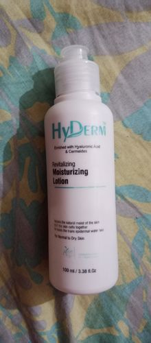 Customer photo review of Hyderm Revitalizing Moisturizing Lotion
