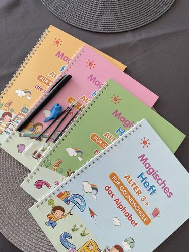 Customer photo review of Magisches Lernheft • 4 im Set