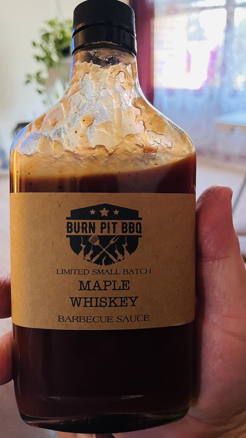 Customer photo review of Maple Whiskey BBQ Sauce - Special Edition