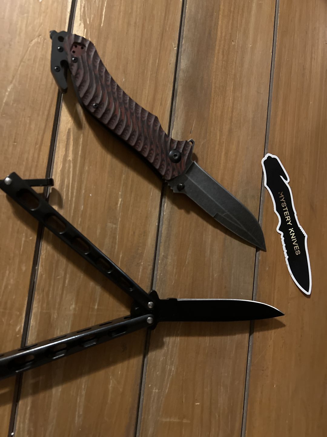 Customer photo review of Mystery Knives Box™