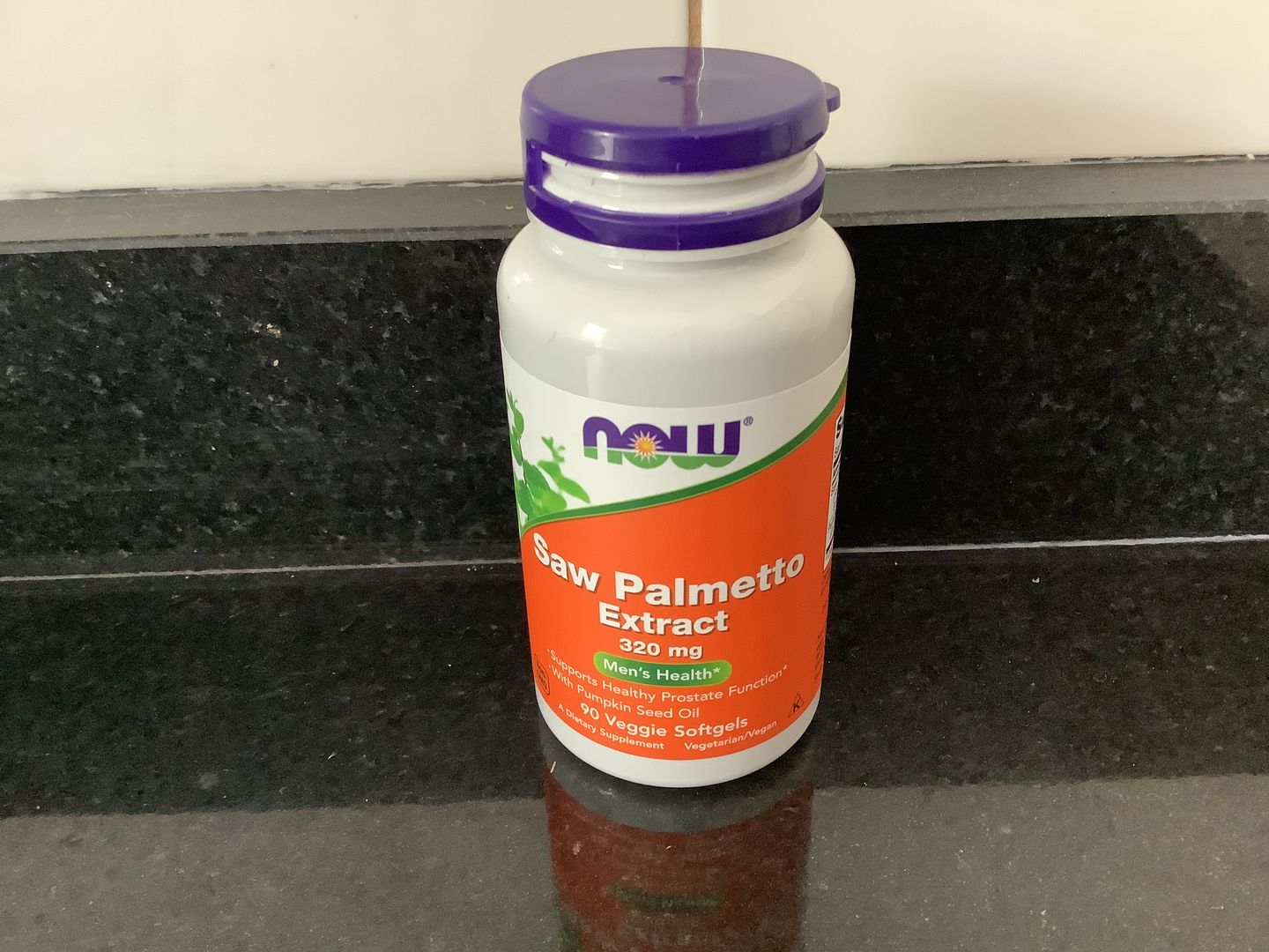 Customer photo review of NOW Saw Palmetto 320mg, 90 Veg Softgels