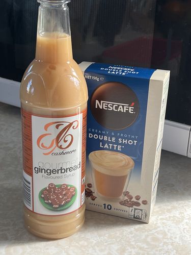 Customer photo review of Gingerbread Syrup