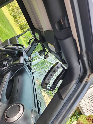 Customer photo review of Aluminum Front & Rear Grab Handles - Black for 11-18 Jeep Wrangler JK/ JKU
