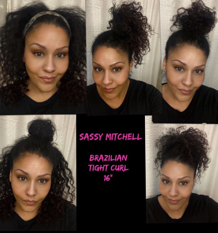 Customer photo review of Brazilian Tight Curl