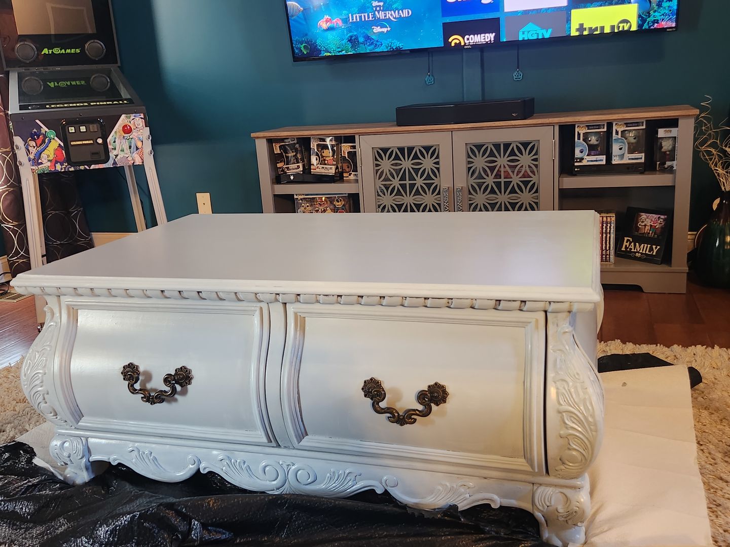 Customer photo review of French Blue - One Hour Miracle Paint
