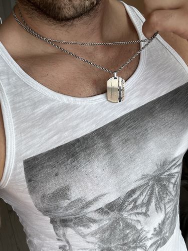 Customer photo review of Custom Humbler Dogtag