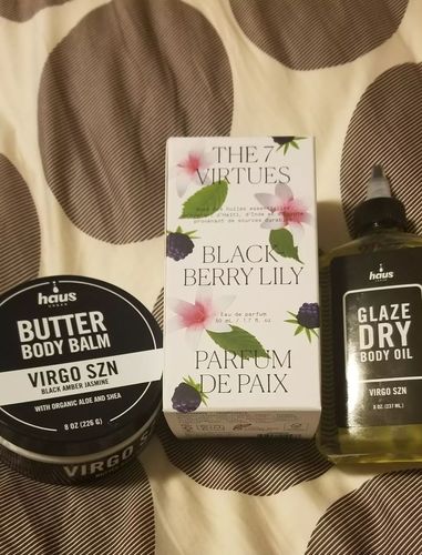 Customer photo review of VIRGO SZN BODY DUO | BUTTER BODY BALM + GLAZE DRY BODY OIL