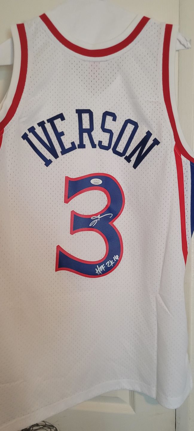 Customer photo review of Allen Iverson Autograph Signing