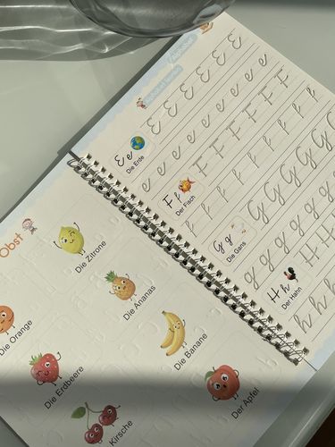 Customer photo review of Magisches Lernheft • 4 im Set