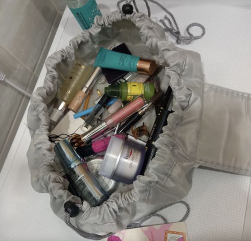 Customer photo review of Make-Up Tasche & Matte