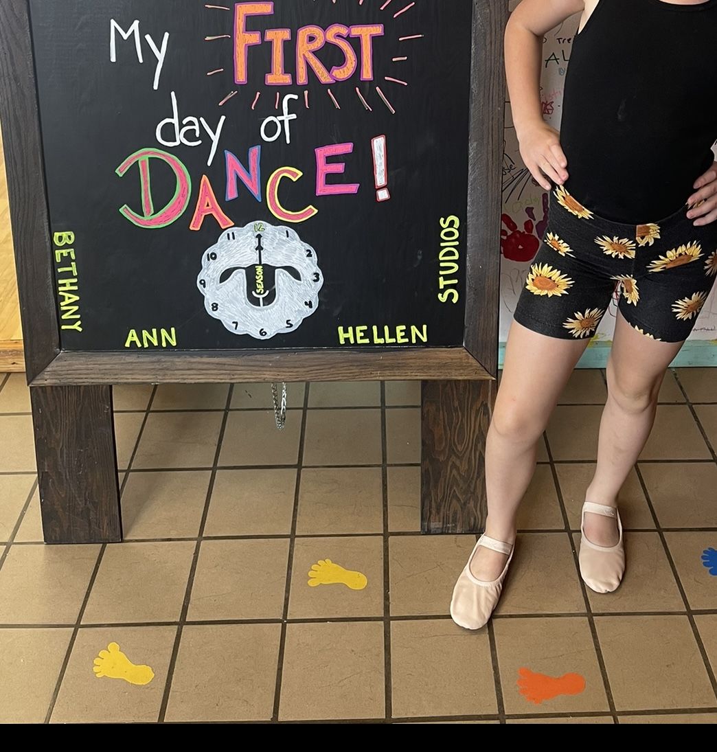 Customer photo review of Lily Ballet Shoe - Child Ballet Pink