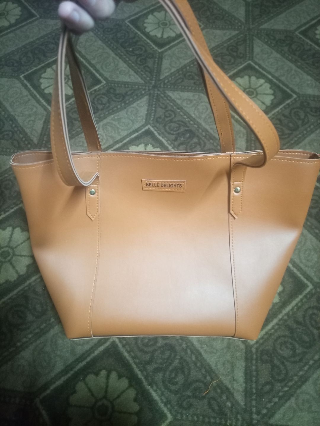 Customer photo review of Brown Belle The Tote Bag