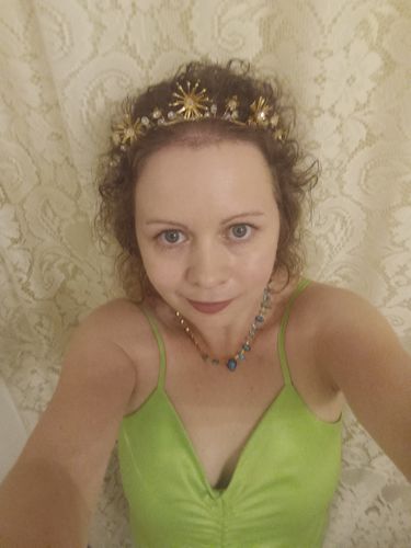 Customer photo review of Emma Necklace