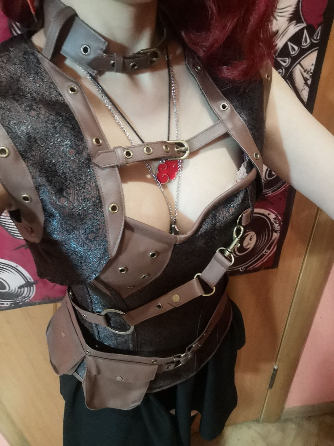 Customer photo review of Middle Ages Steampunk corset