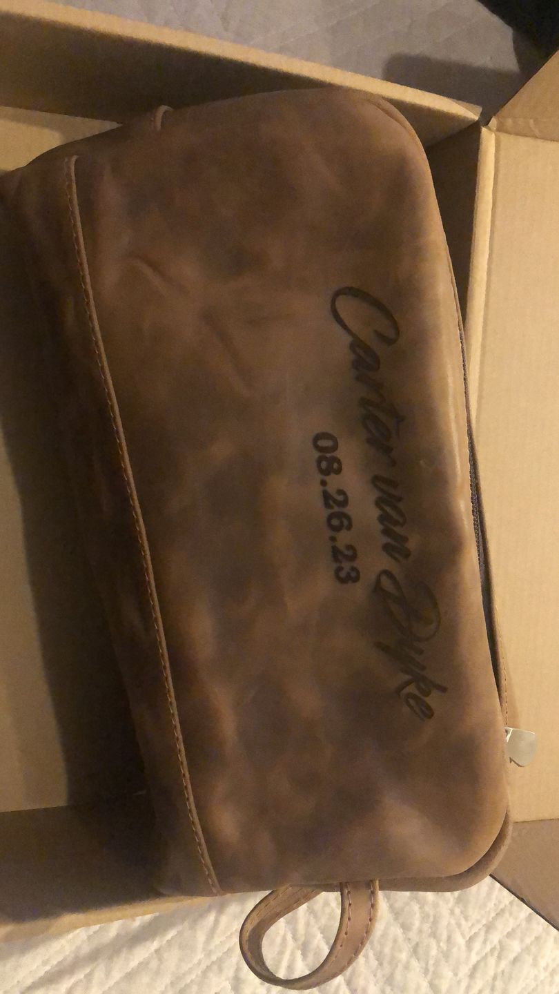 Customer photo review of NECESER PERSONALIZADO (FABRICACION CHILENA)