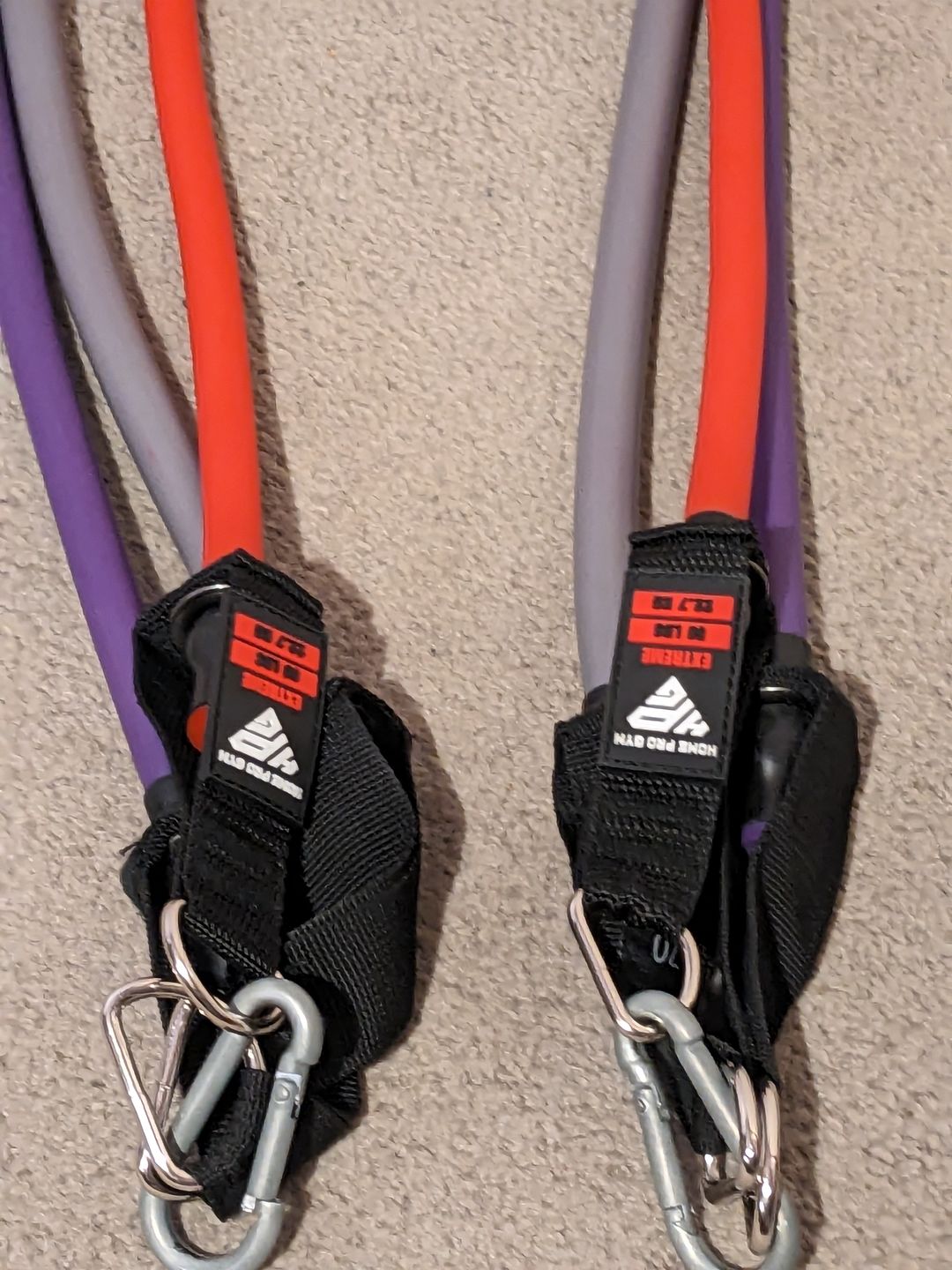 Customer photo review of Red Stackable Band LTX V2