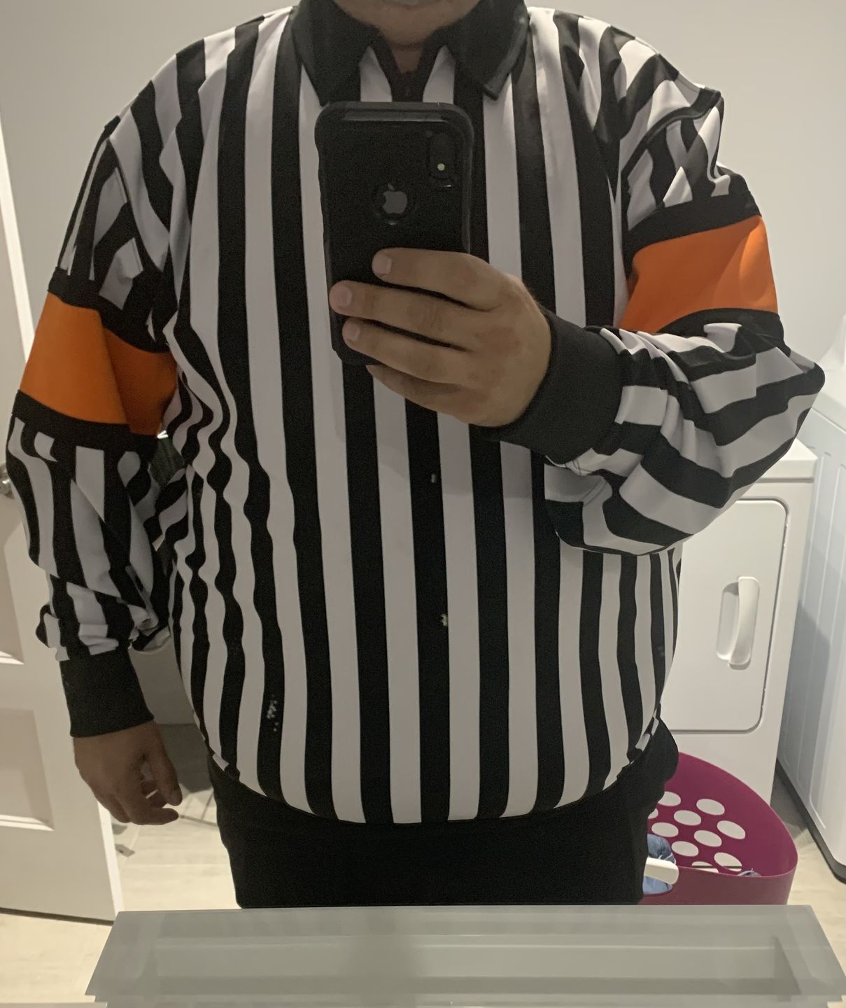 Customer photo review of ZEBRASCLUB ZP1 REFEREE PANTS