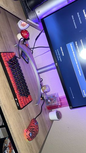 Customer photo review of Pewdiepie Keyboard & Mouse Combo