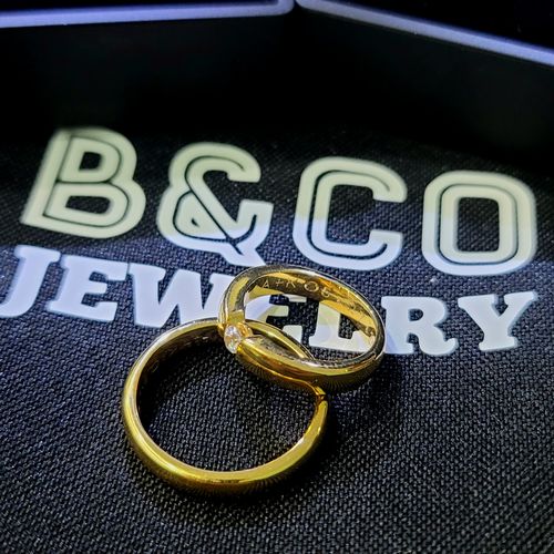 Customer photo review of Braga Wedding Rings