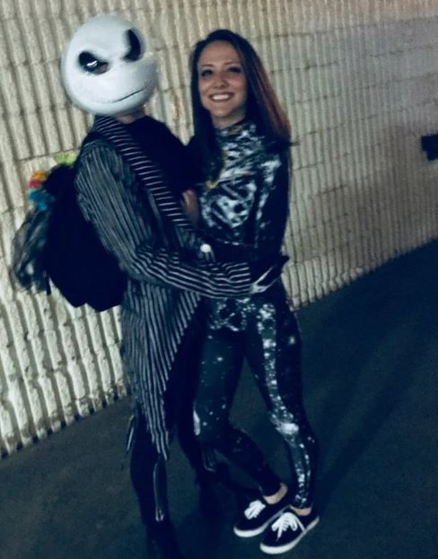 Customer photo review of Crystal Skeleton Costume