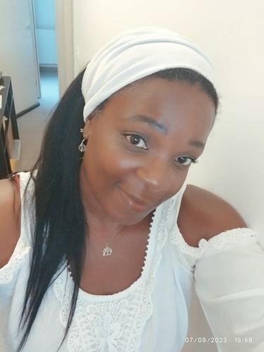 Customer photo review of Kit Extensions à Clips Raides Brun Foncé