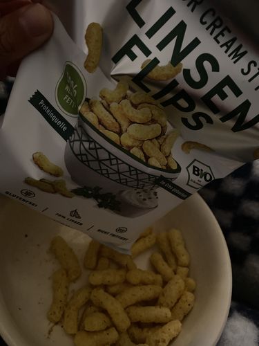 Customer photo review of Bio Linsen Flips Sour Cream Style