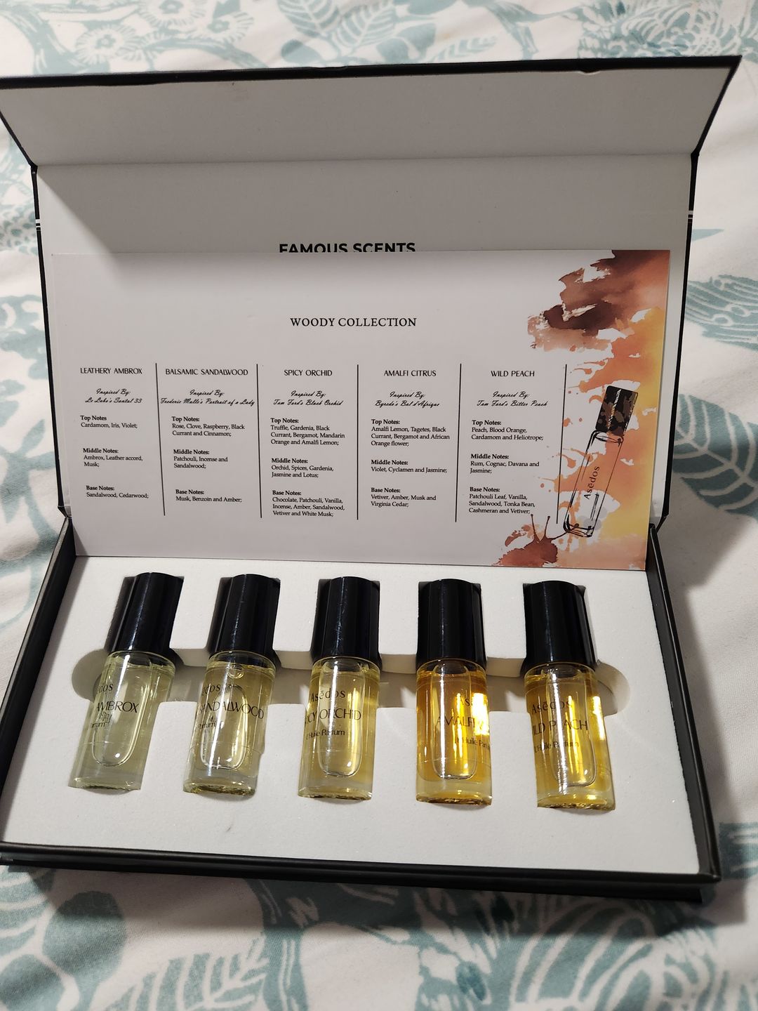 Customer photo review of Asēdos Perfume Oil Collection - Woody