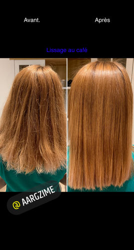 Customer photo review of LISSAGE DEFINITIF CAFE