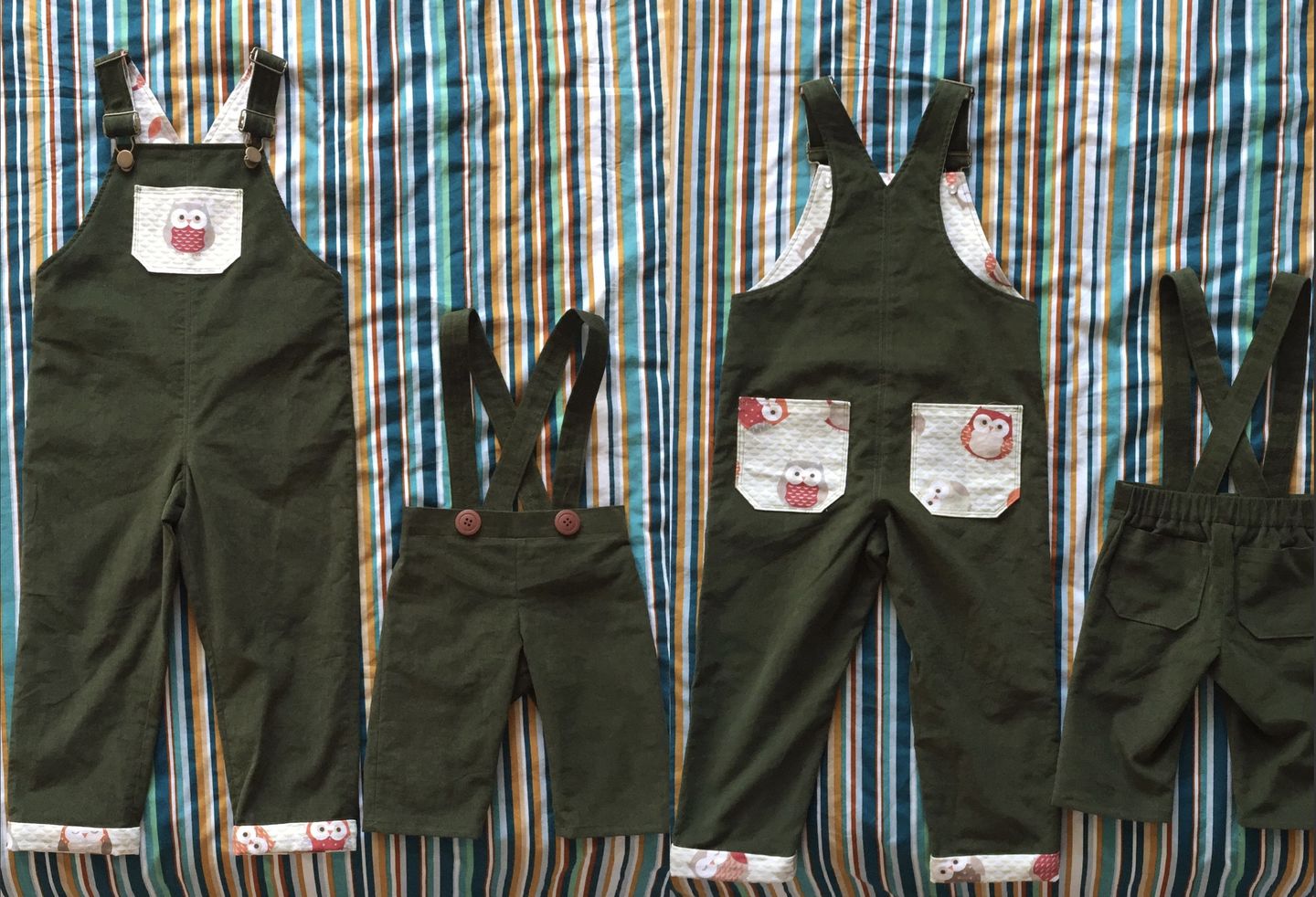 Customer photo review of Plain Needlecord Fabric