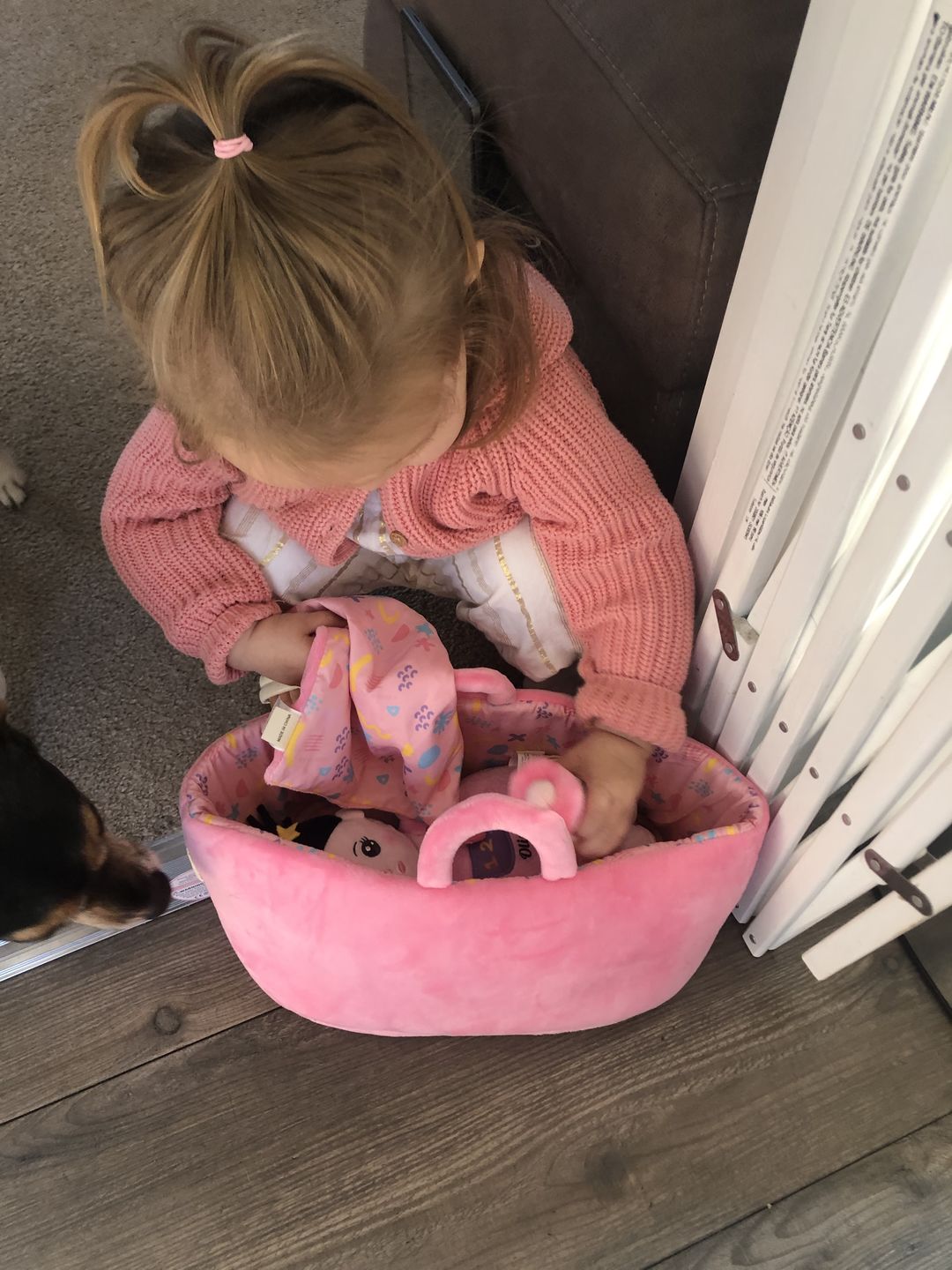 Customer photo review of Personalized 10 Inch Plush Doll