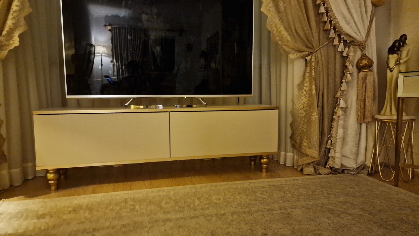 Customer photo review of Oro Floating TV Cabinet 135cm