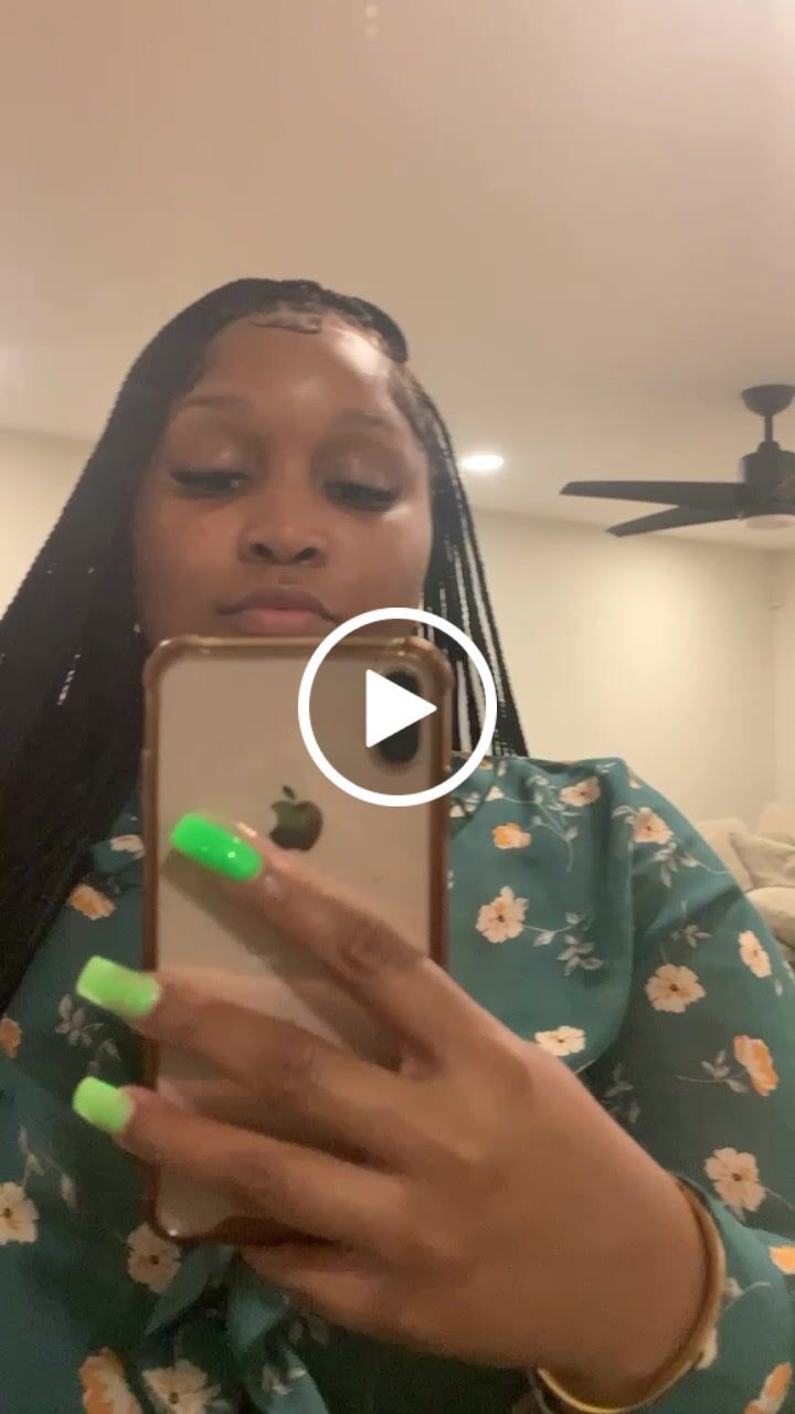 Customer video review of Shade Knotless Braid Wig (Ready To Ship)