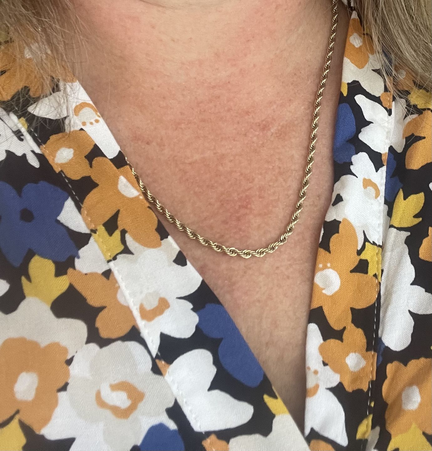 Customer photo review of Rope Necklace
