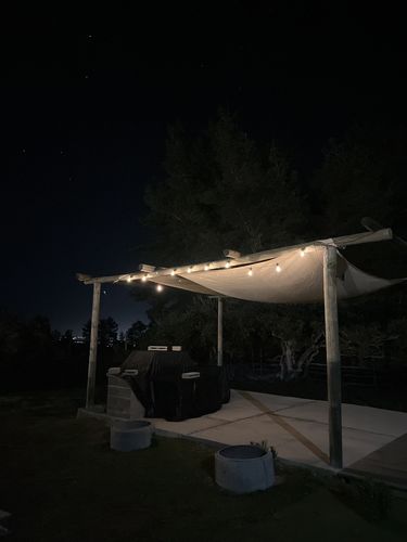 Customer photo review of Guirnaldas LED SOLAR EDISON 2.0