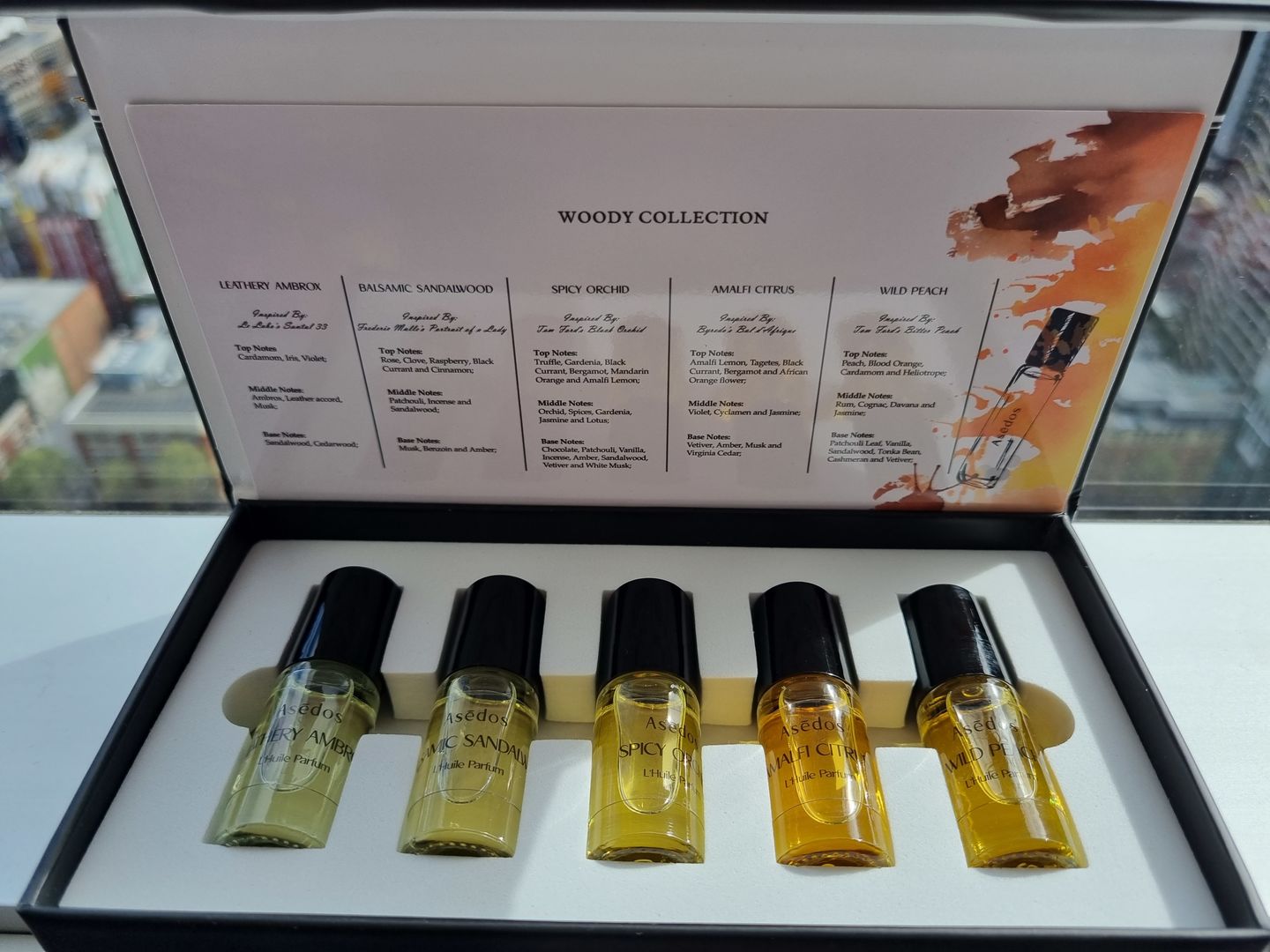 Customer photo review of Asēdos Perfume Oil Collection - Woody