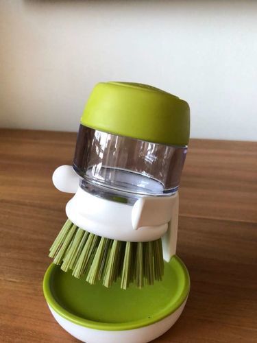 Customer photo review of Cleanscrub™ • Abwaschbürste mit Spülmittelspender