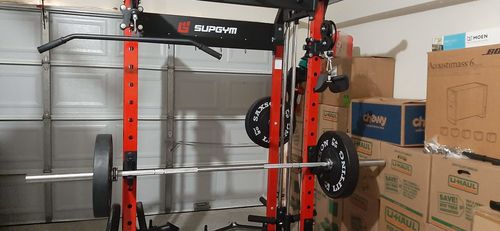 Customer photo review of Major Fitness F22 All-In-One Home Gym Power Rack