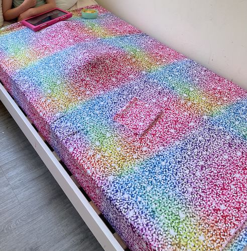 Customer photo review of Rainbow U-Shaped Sensory Toothbrush