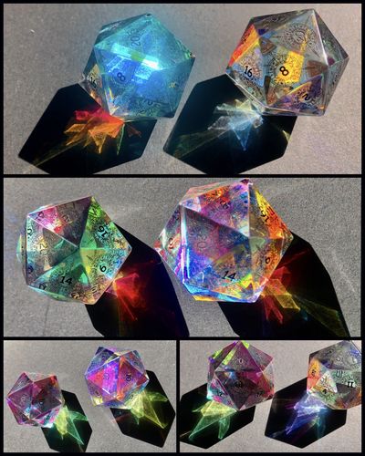 Customer photo review of XXL Prisma Crystal Constellation (30mm)