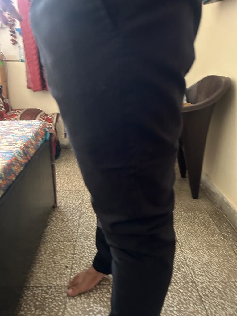 Customer photo review of Kansas - Cotton Linen Trouser | 15508