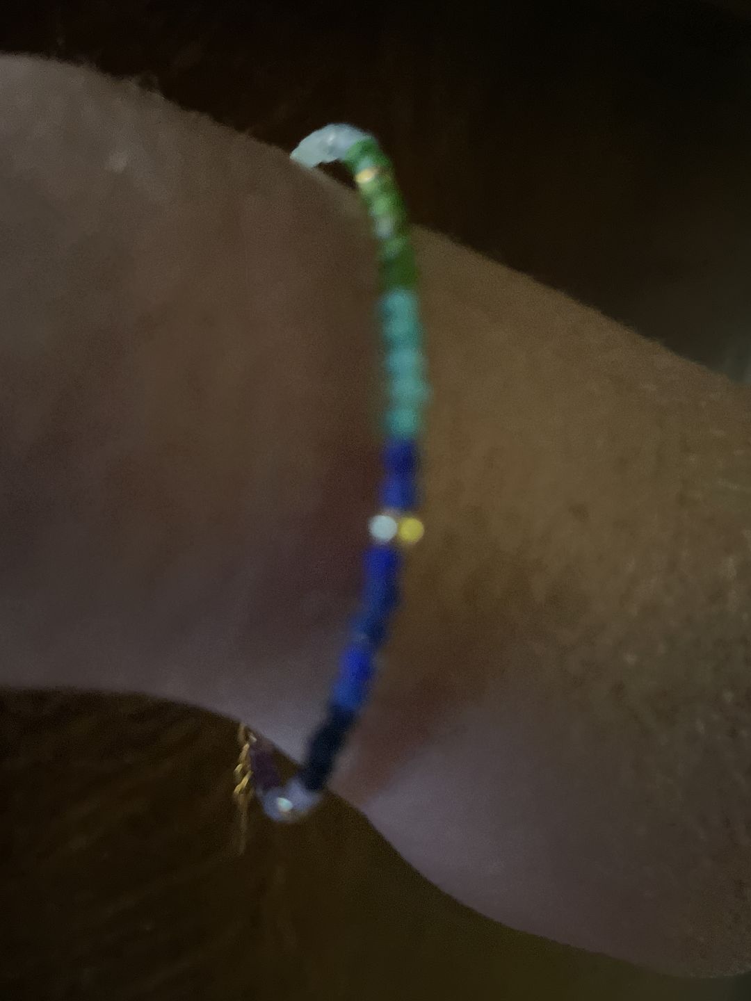 Customer photo review of Bracelet 7 chakras