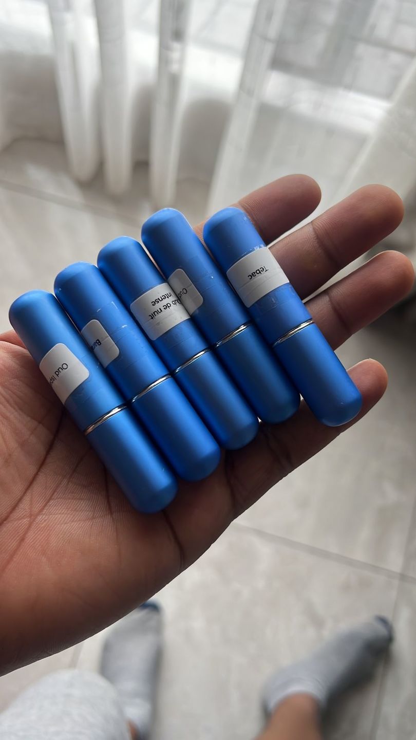 Customer photo review of Refillable Mini Perfume Spray Bottle - 5ml capacity