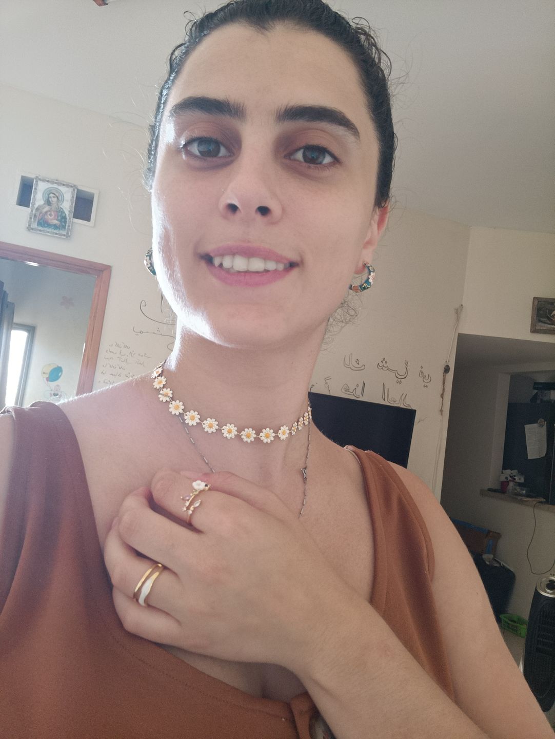 Customer photo review of Layered Sahara Gold Ring