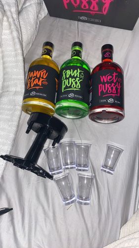Customer photo review of Mixed 3-Pack + Free Shot Pourer