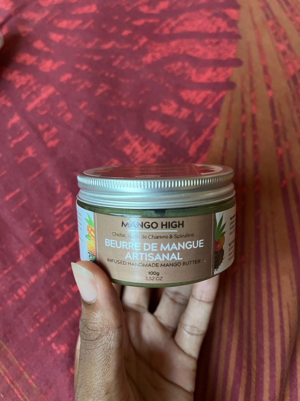 Customer photo review of Beurre de mangue artisanal HIGH