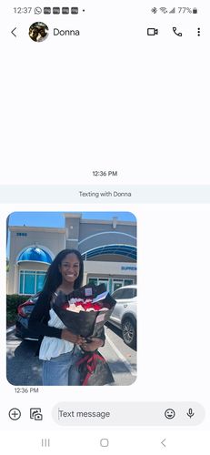 Customer photo review of Kiky Deluxe Rose Bouquet