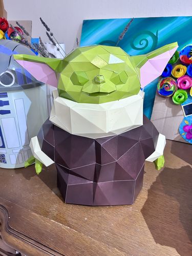 Customer photo review of Patrons Grogu, le Bébé Yoda (pdf)