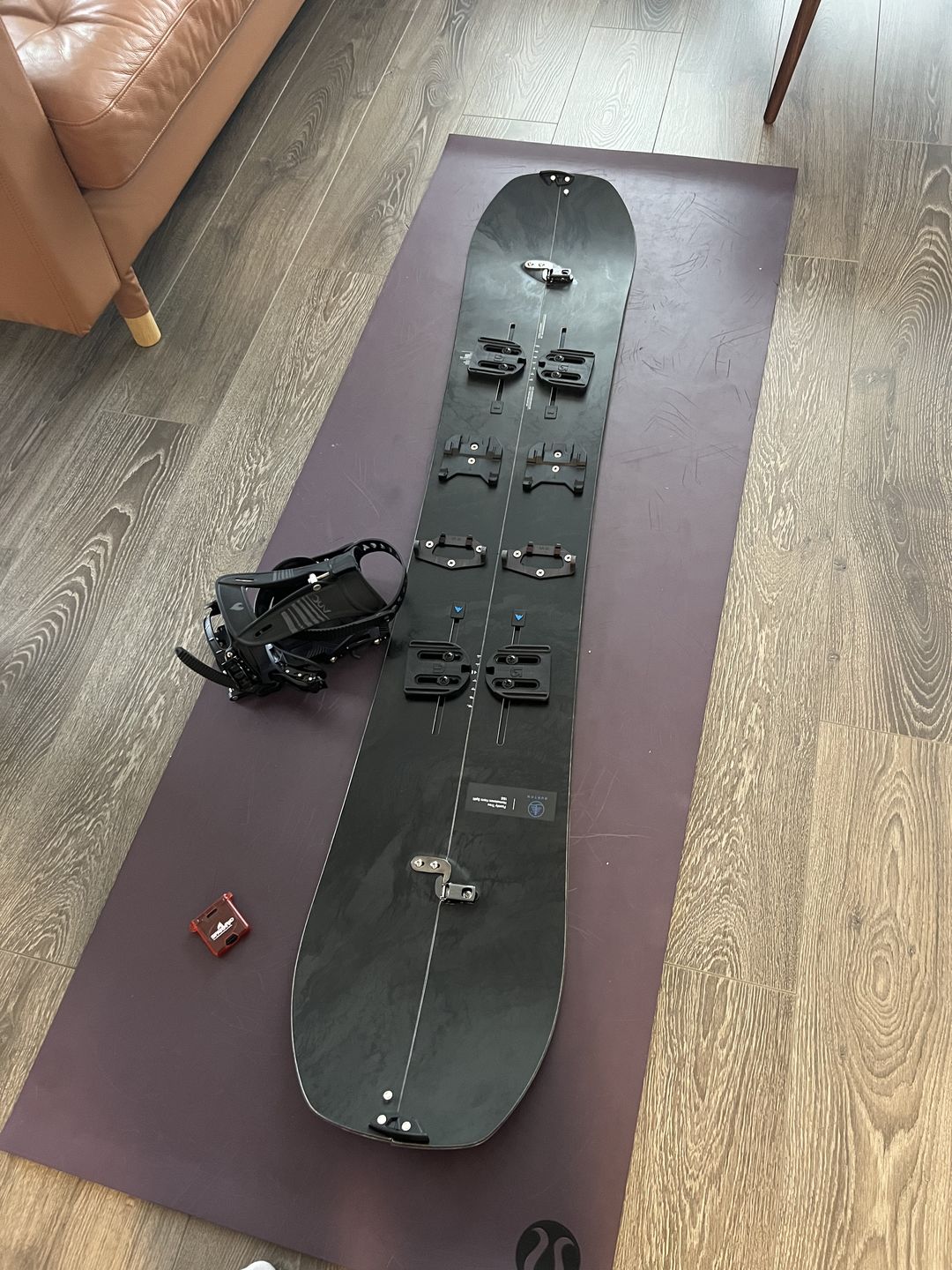 Customer photo review of Family Tree Hometown Hero Camber Splitboard