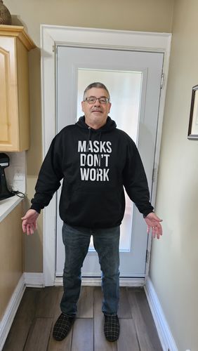 Customer photo review of Masks Don't Work